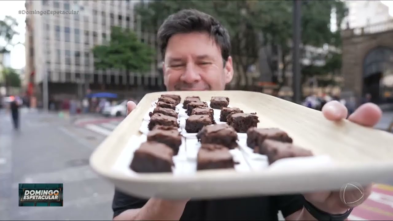 Comida do futuro: Insect Protein no Domingo Espetacular com farinha e larvas do Tenebrio molitor