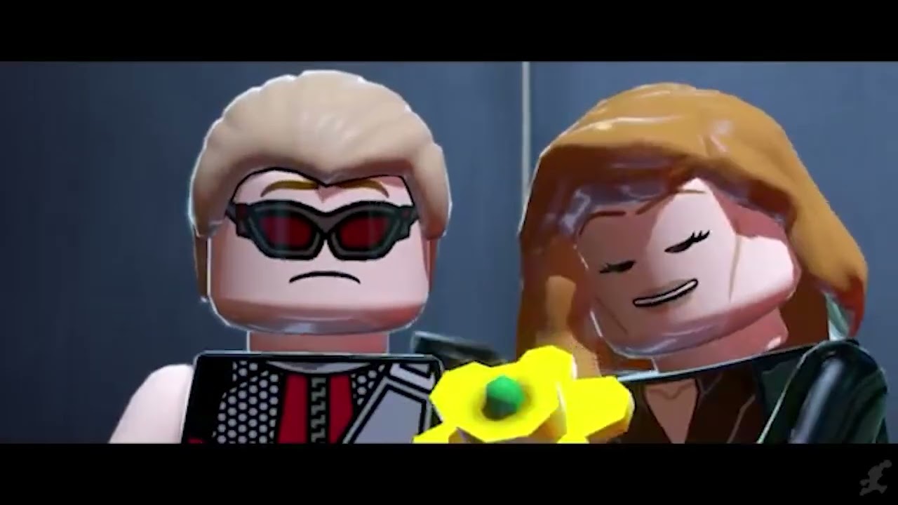 Lego Black Widow scenes