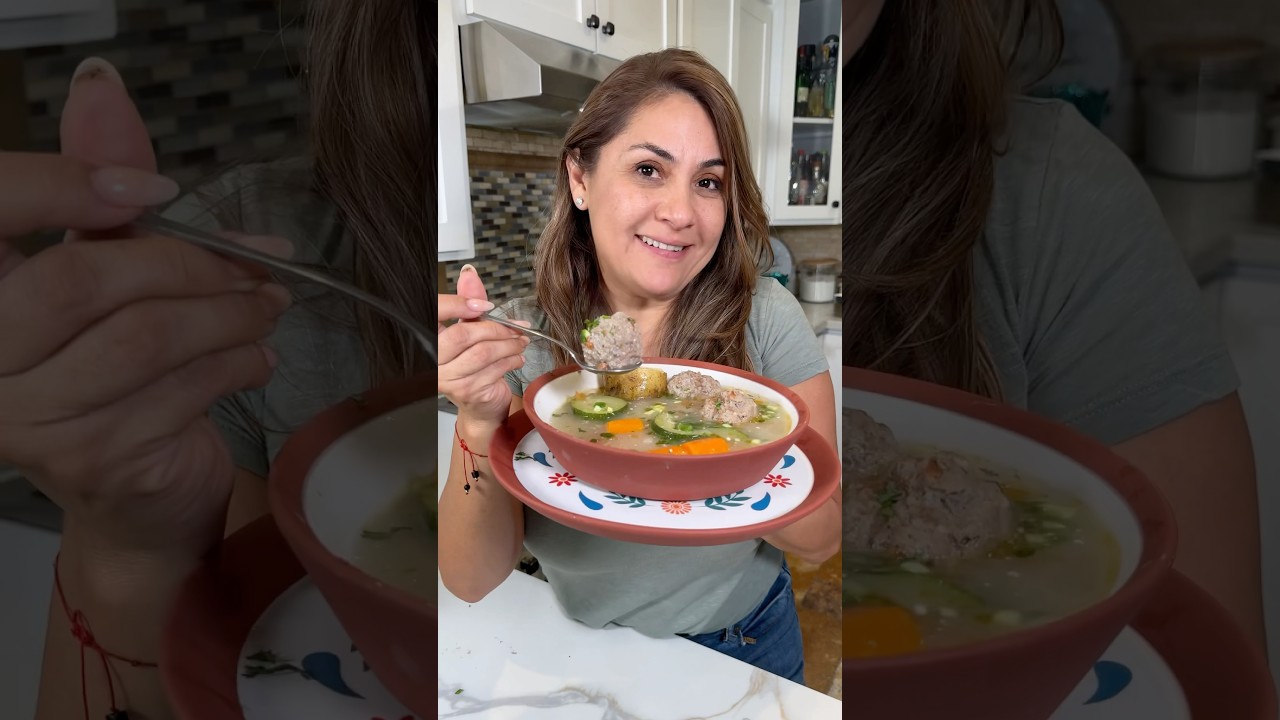 Mexican Meatball Soup 🍲