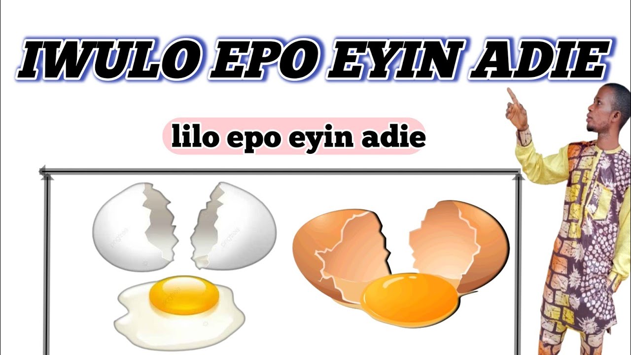 IWULO EPO EYIN ADIE @Dromoodoagbatv