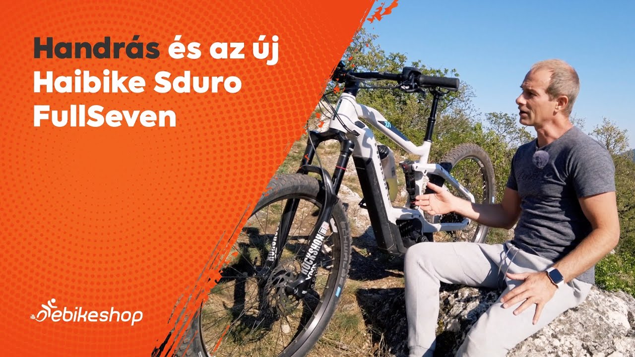 Handrás és a 2020-as Haibike Sduro 7.0