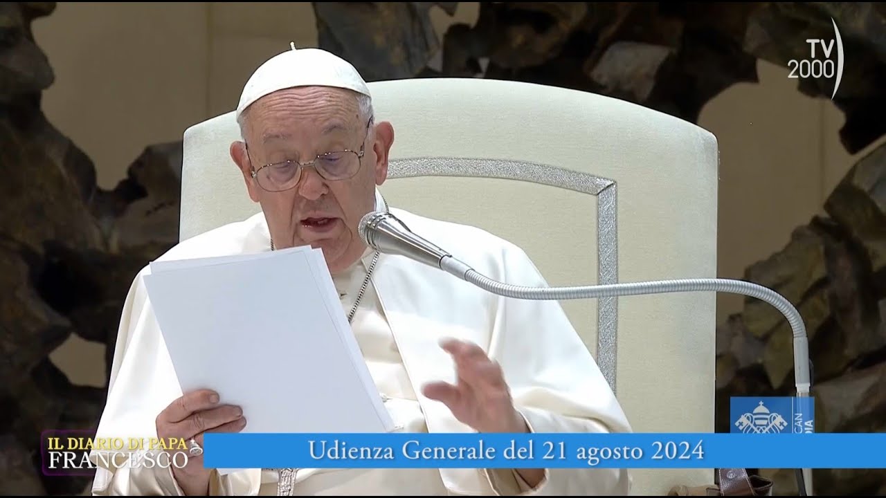 Il diario di Papa Francesco (TV2000), 21 agosto 2024