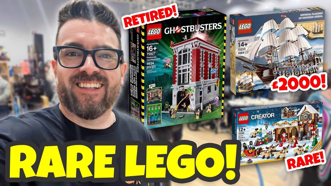 Охота за редкими и снятыми с производства конструкторами LEGO на фестивале кубиков в Лестере!