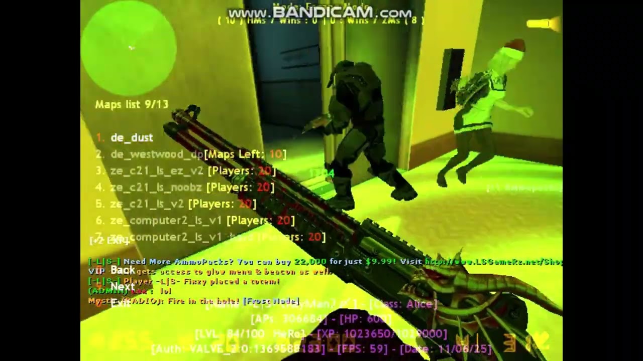 Lost Souls | Zombie Escape Mod | ze_liminal_space_ls_practice (old video)
