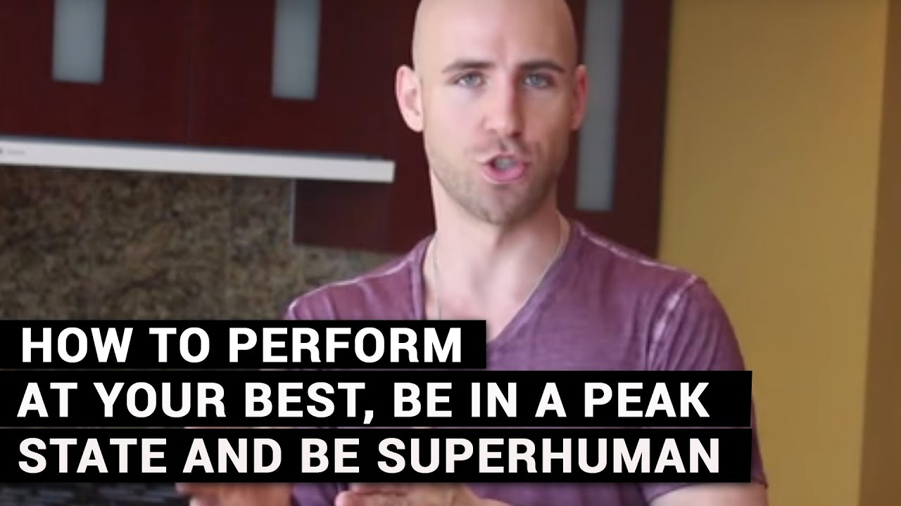 My Daily Ritual - How To Perform At Your Best, Be In A Peak State And Be Superhuman