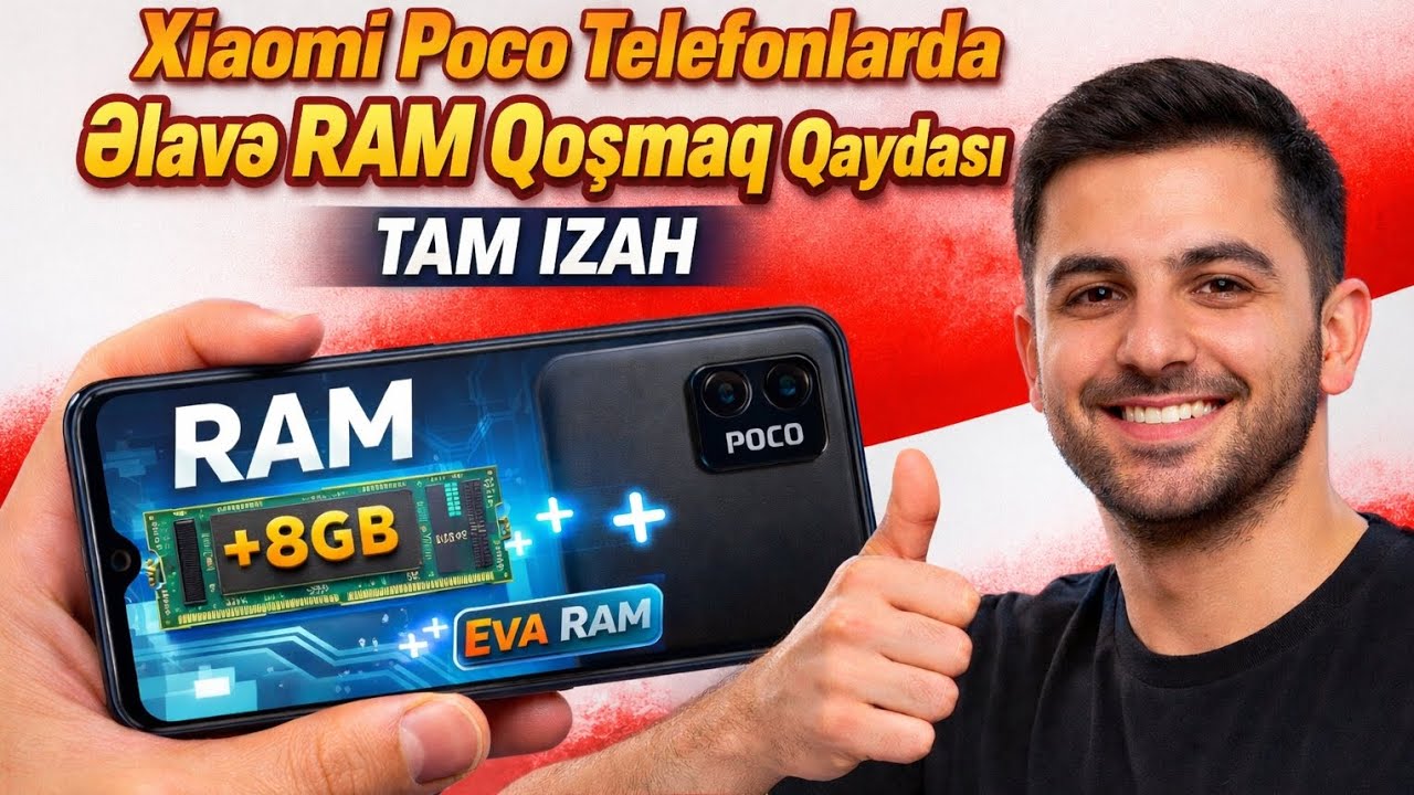 📱Xiaomi Telefonlarda Əlavə Ram Nece Qoşmaq Lazımdır Hansı Telefonlara Şamil Etmək Olar 🤔