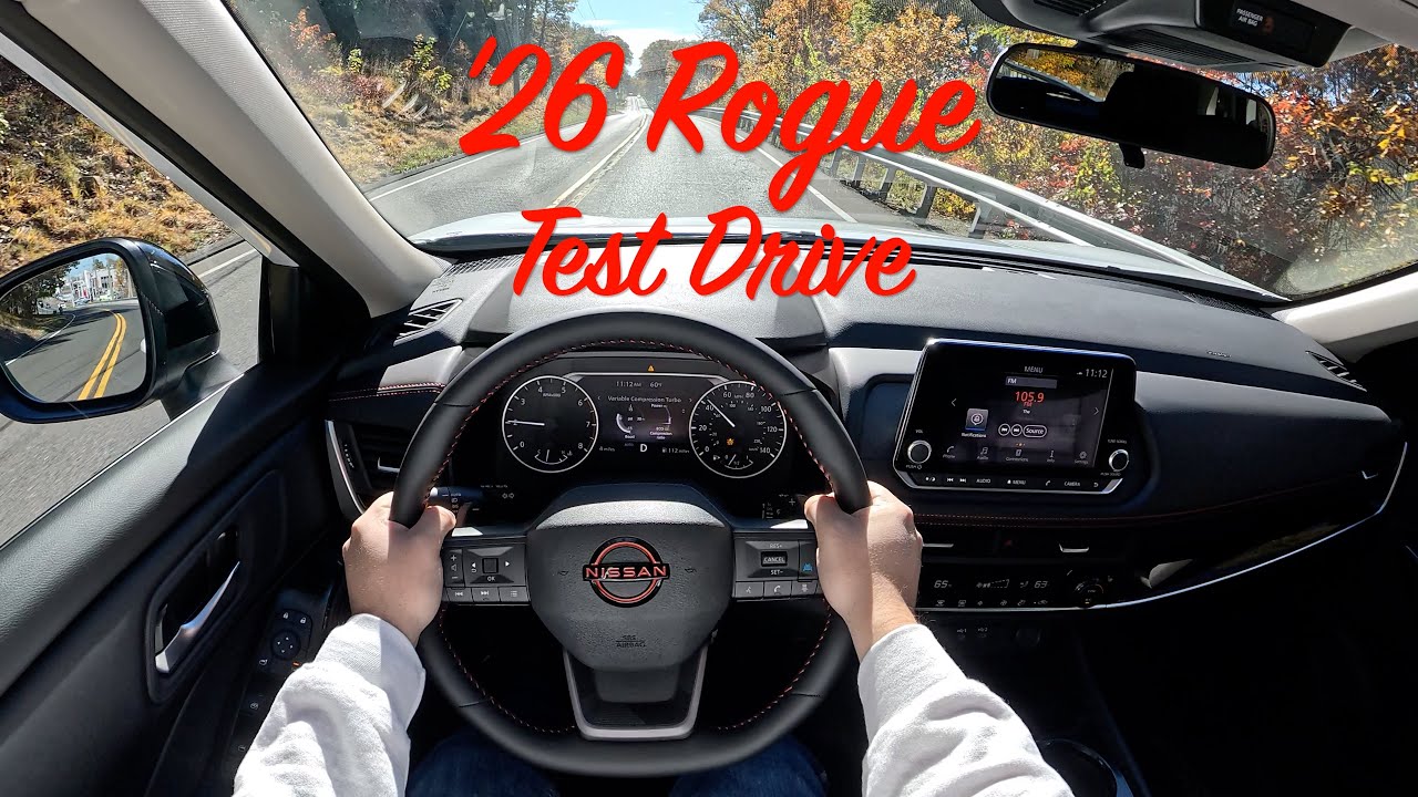 Nissan Rogue 2026 года &mdash; тест-драйв от первого лица