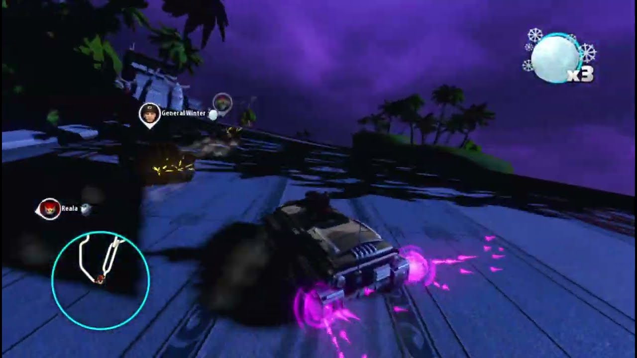Shadow & All Stars Racing Transformed Halloween Mod with Hidden/Unused Time Trial Event