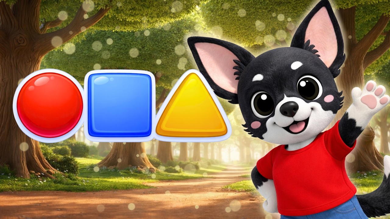 Música Formas Geométricas Cristã Infantil | Luz do Aprender