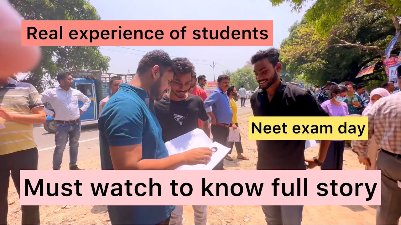The Neet Exam Day Vlog🔥 | Students reactions before and after exam😮 | Dr.Amir AIIMS