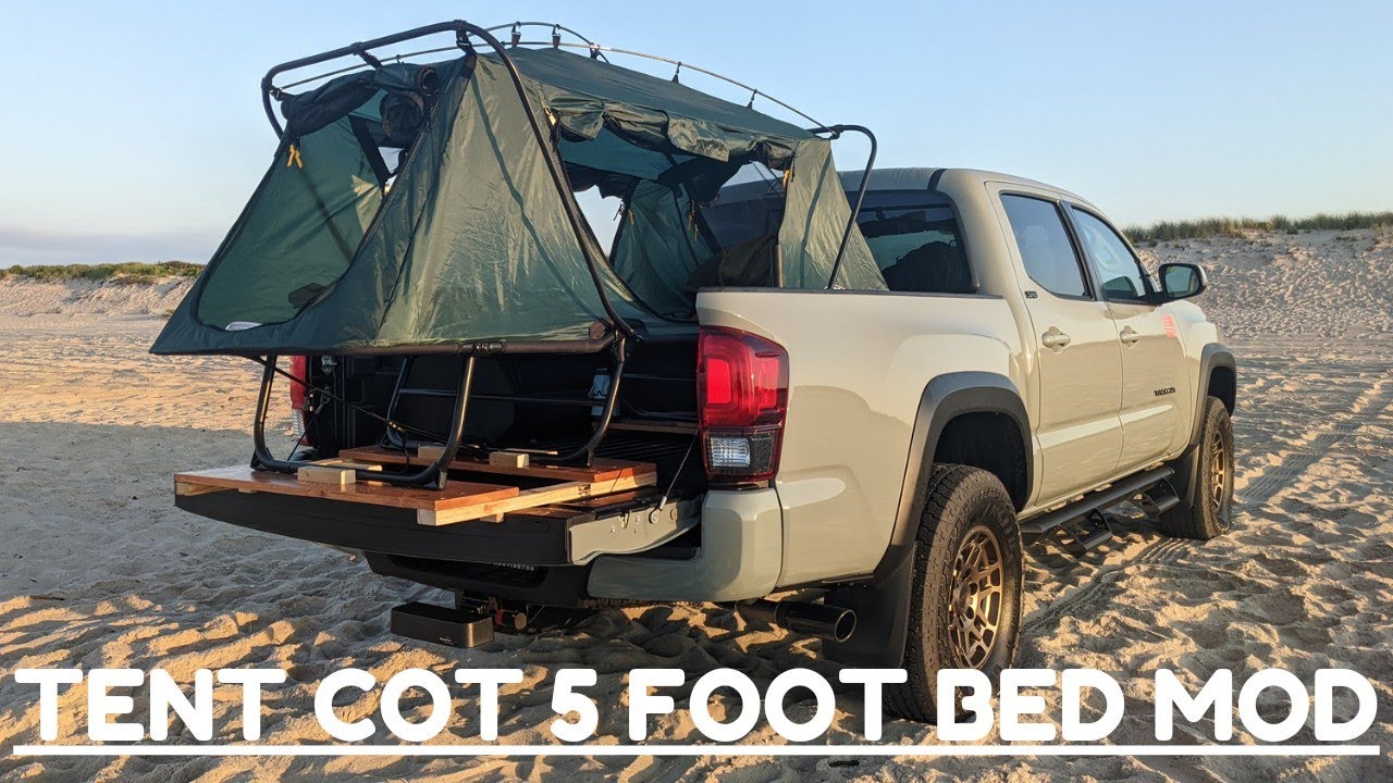 Kamp-Rite Tent Cot Pickup Truck Bed Mod (5 Foot Short Bed)