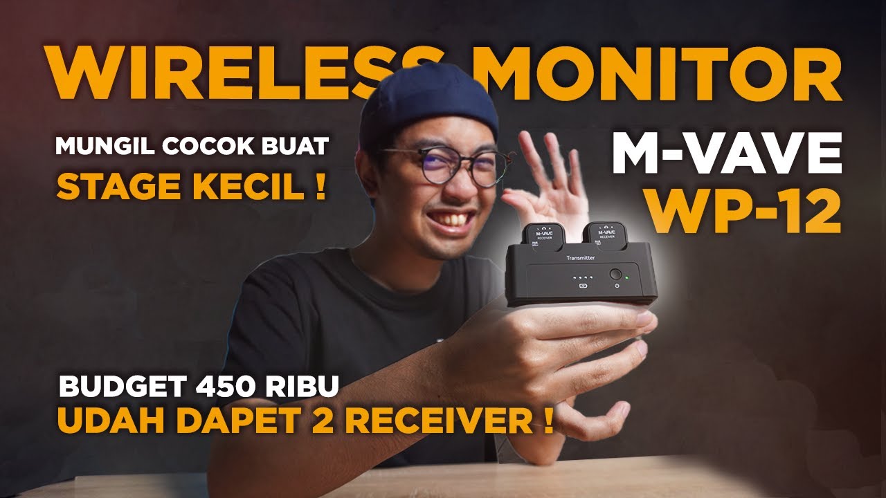 Cuman 400 Ribuan Review M-Vave WP 12 set Monitor Wireless System !