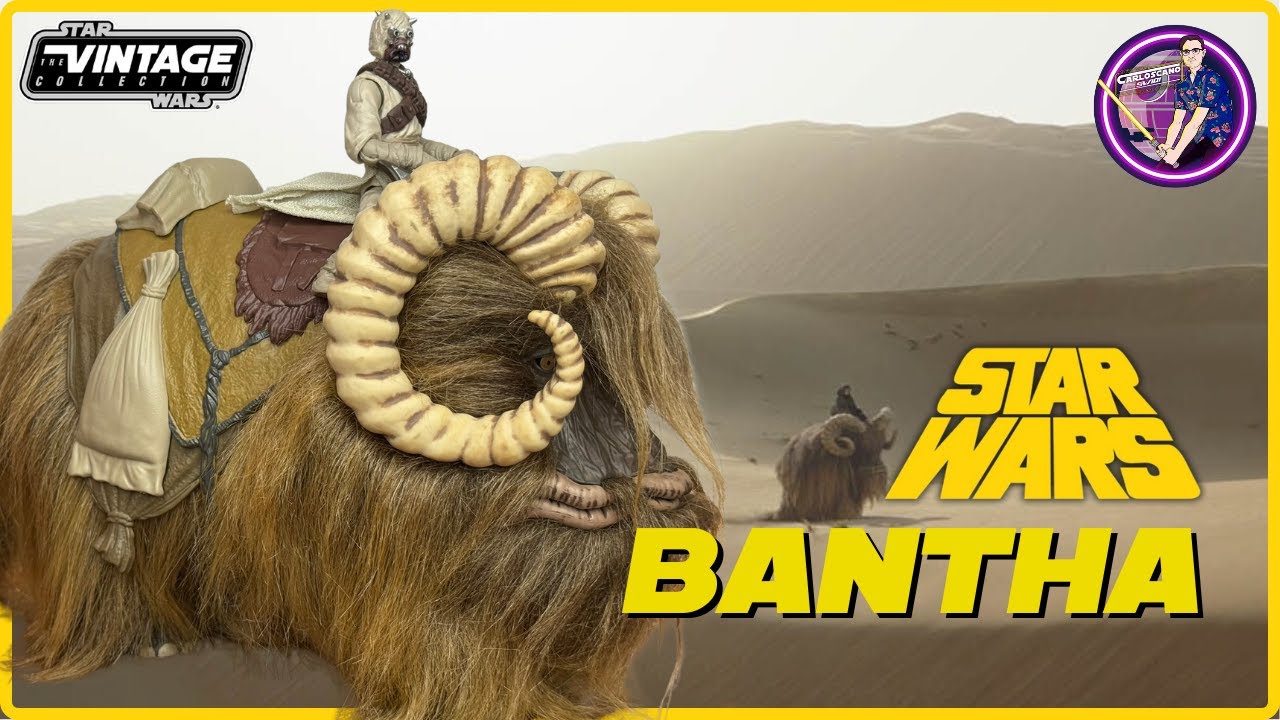 El BANTHA de The Vintage Collection 🔥 Es una JOYA para la colección | Star Wars