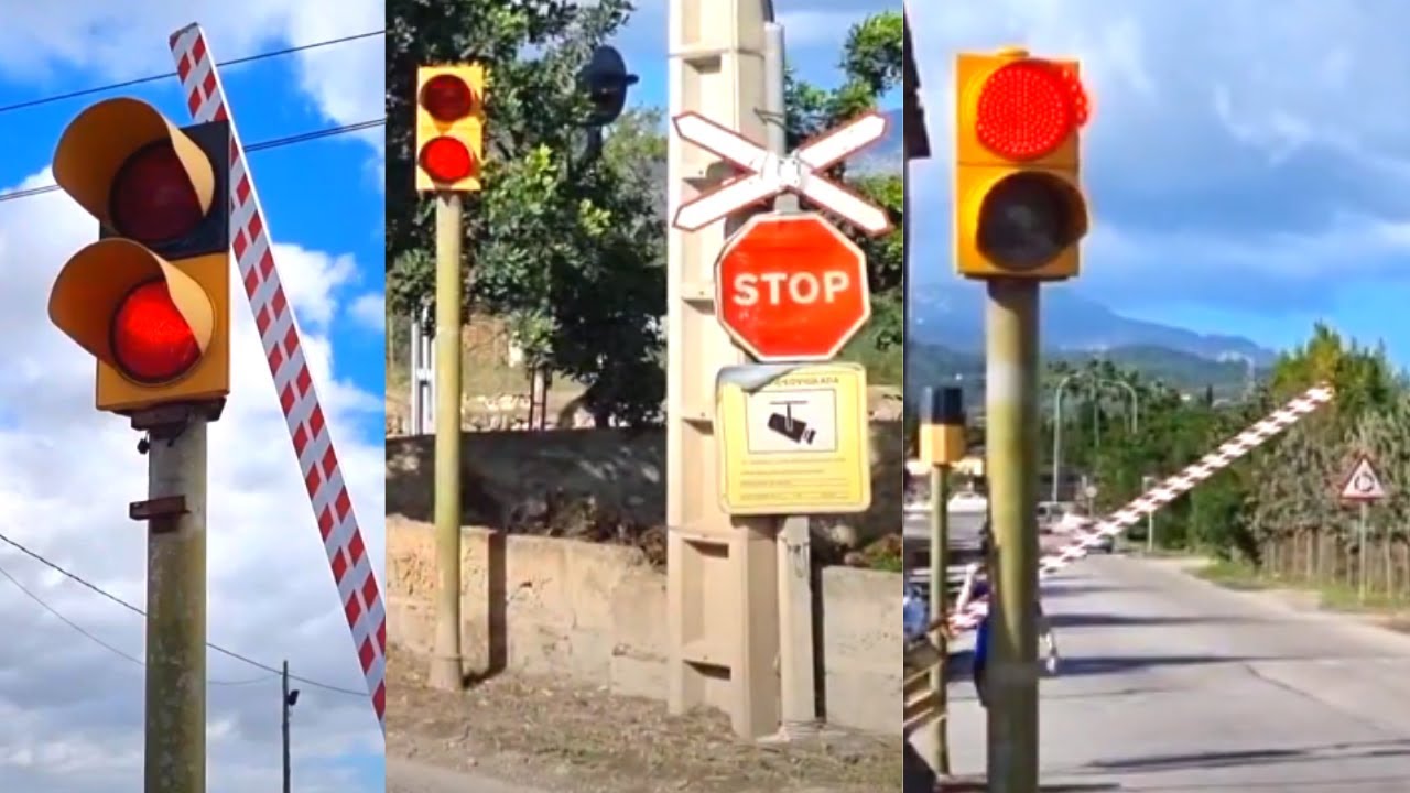 Son Reus Railway Crossing, Majorca (Railway of Sóller)