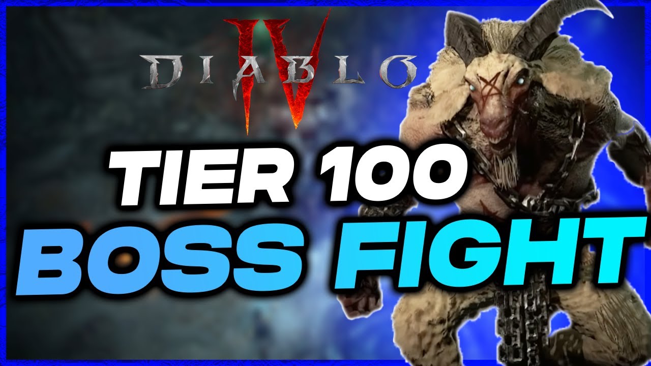 Diablo 4: TIER 100 NIGHTMARE DUNGEON BOSS FIGHT (Champions Demise) - This was COOL!