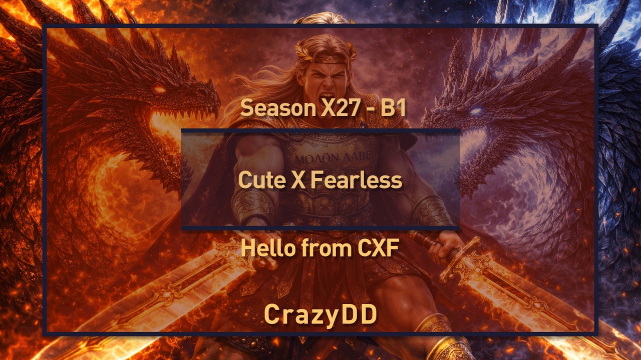 CrazyDD POV: Hello From CXF  | X27-B1 | Rise of Castles