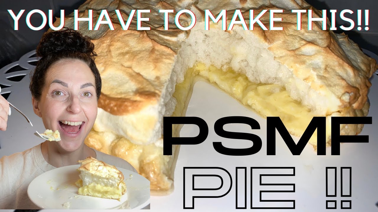 PSMF Lemon Meringue Pie | EASY Lemon Meringue Pie KETO Lemon Meringue Pie| PSMF dessert | janetgreta