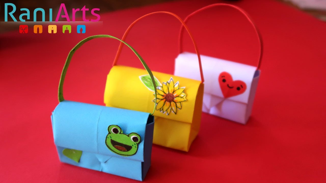 BOLSAS DE ORIGAMI - PASO A PASO