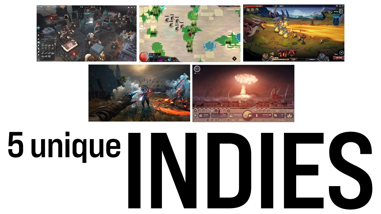 5 unique indie games to inspire great ideas