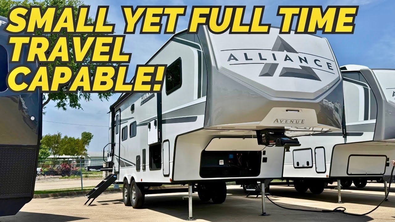 This SMALL fifth wheel RV is full time travel ready with one flaw… 2025 Alliance Avenue 26RD