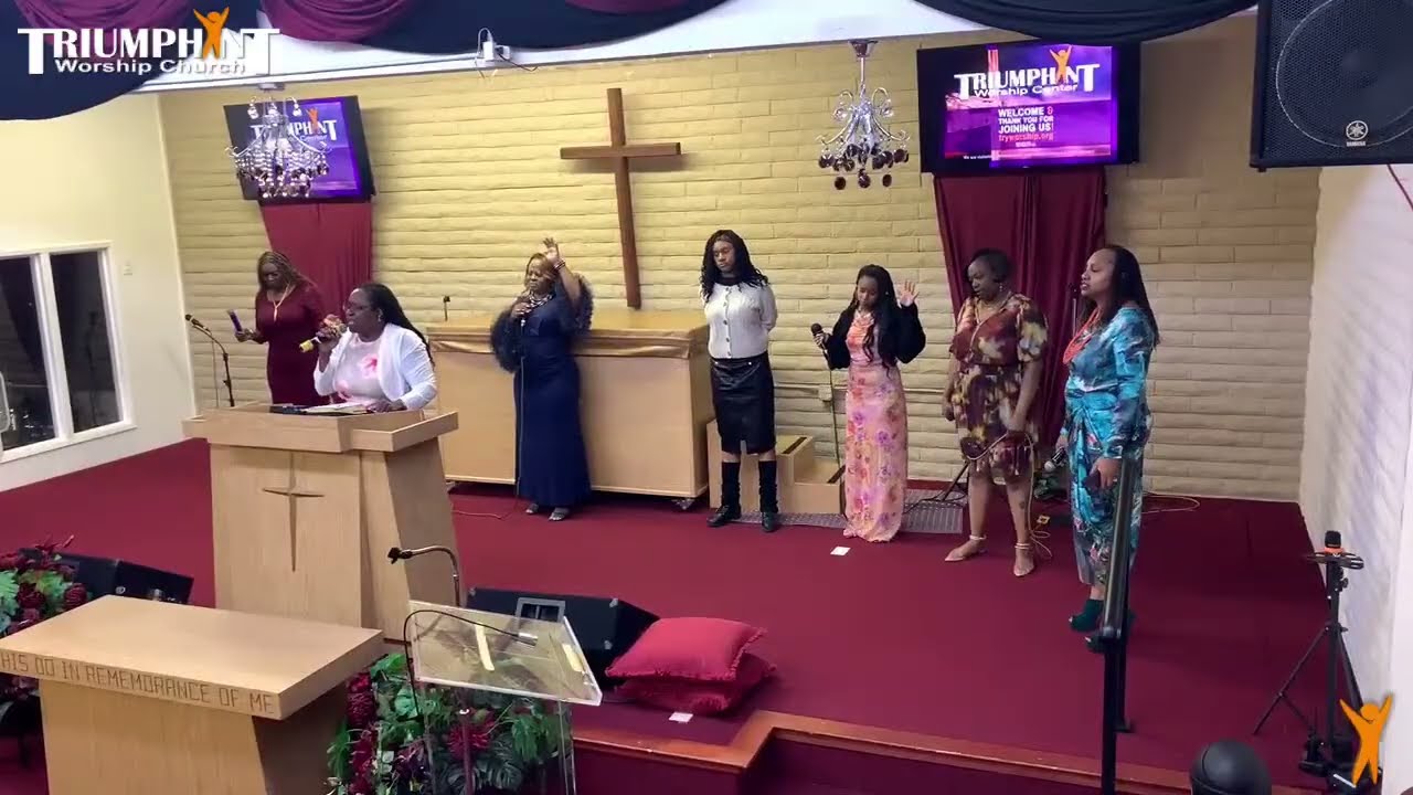 Welcome to TWC’s Triumphant Living Sunday Worship Service!!