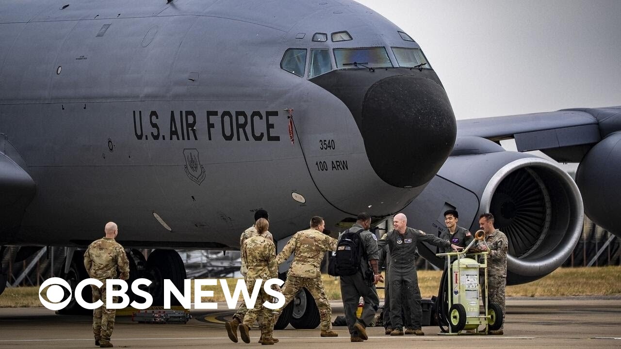 The midair refueling pilots that keep U.S. military operations going around the world