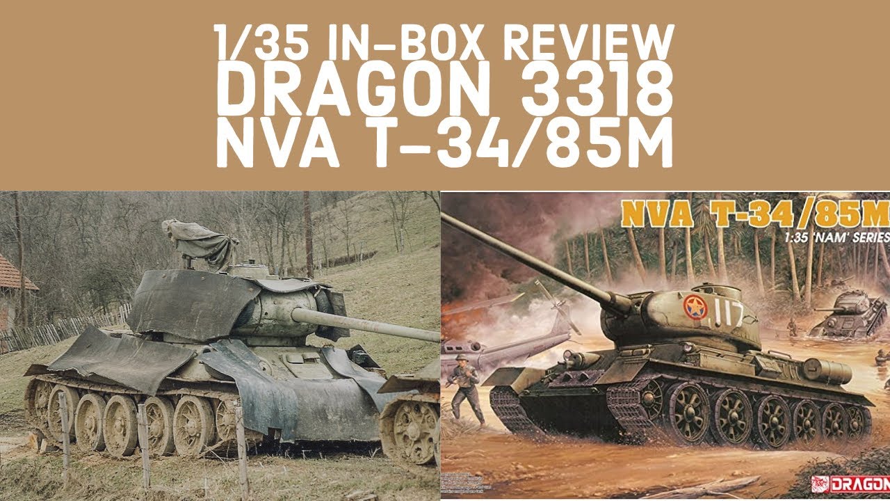 In-Box Review: Dragon 3318 T-34/85M (Mod. 1969)