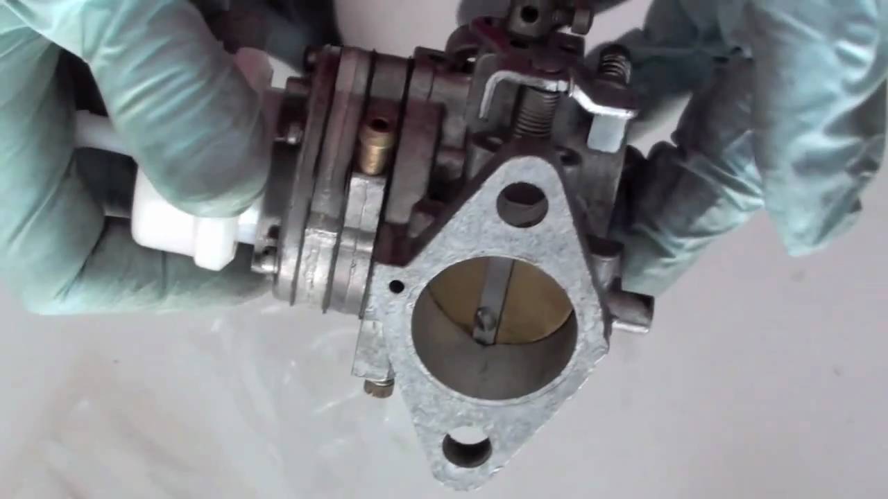 Vintage sled Tutorials #5 Rebuilding a Tillotson carburetor.