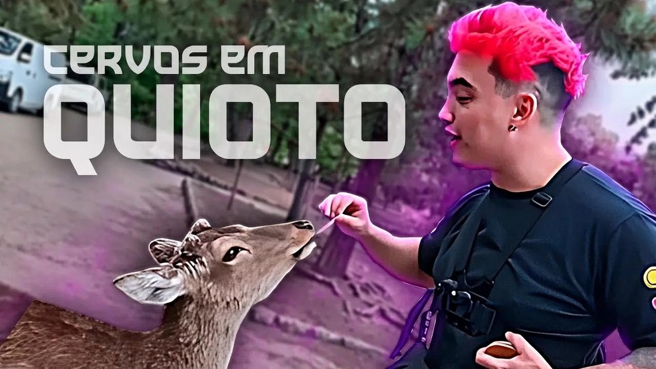 Fui atacado por cervos em Nara! Vlog no Japão