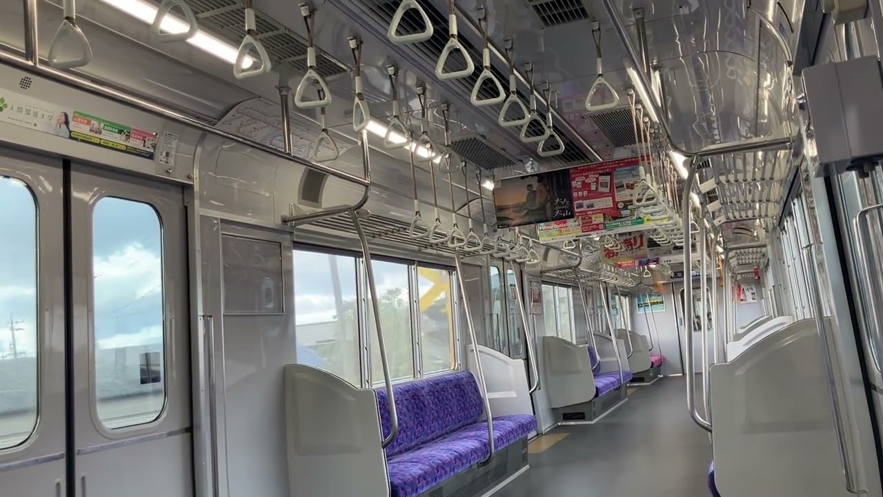 名鉄羽島線3500系　新羽島駅発車