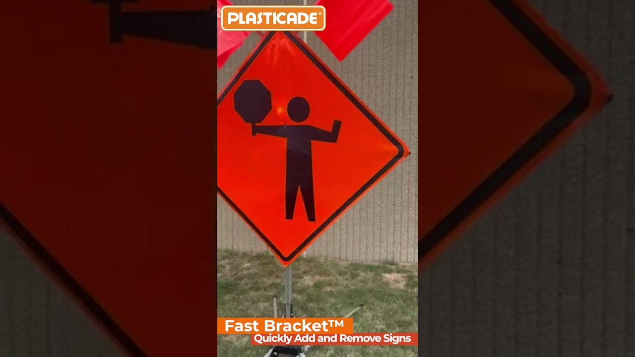Plasticade Fast Bracket for Watchdog Roll-Up Signs