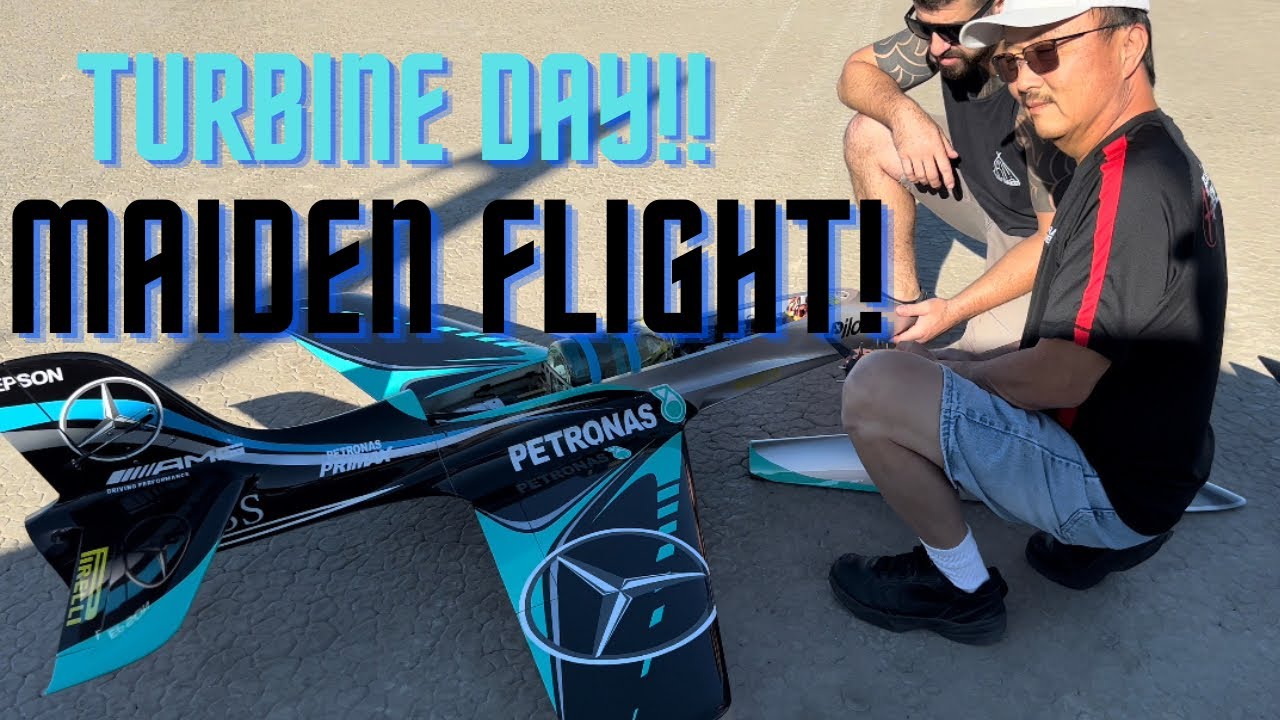 Banana Hobby Pilot-Rc Predator 1.8 swiwin 80 Maiden Flight !! Speed Lee’s First Turbine Flight ..