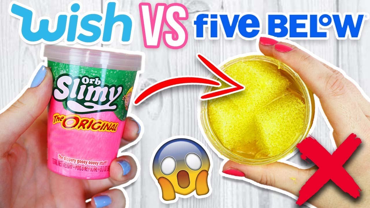 $1 WISH SLIME VS 5 BELOW SLIME! Which Is Worth it?!?