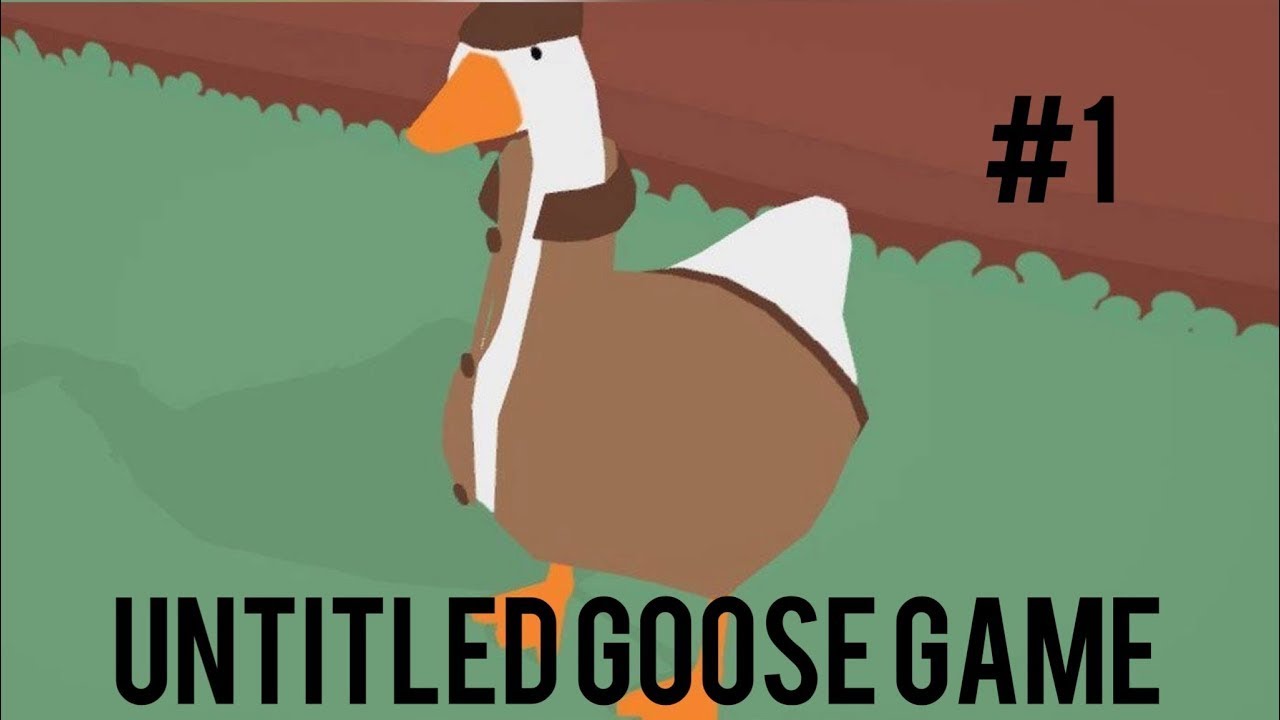 Как я играл в Untitled Goose Game 100% достижений 1 часть