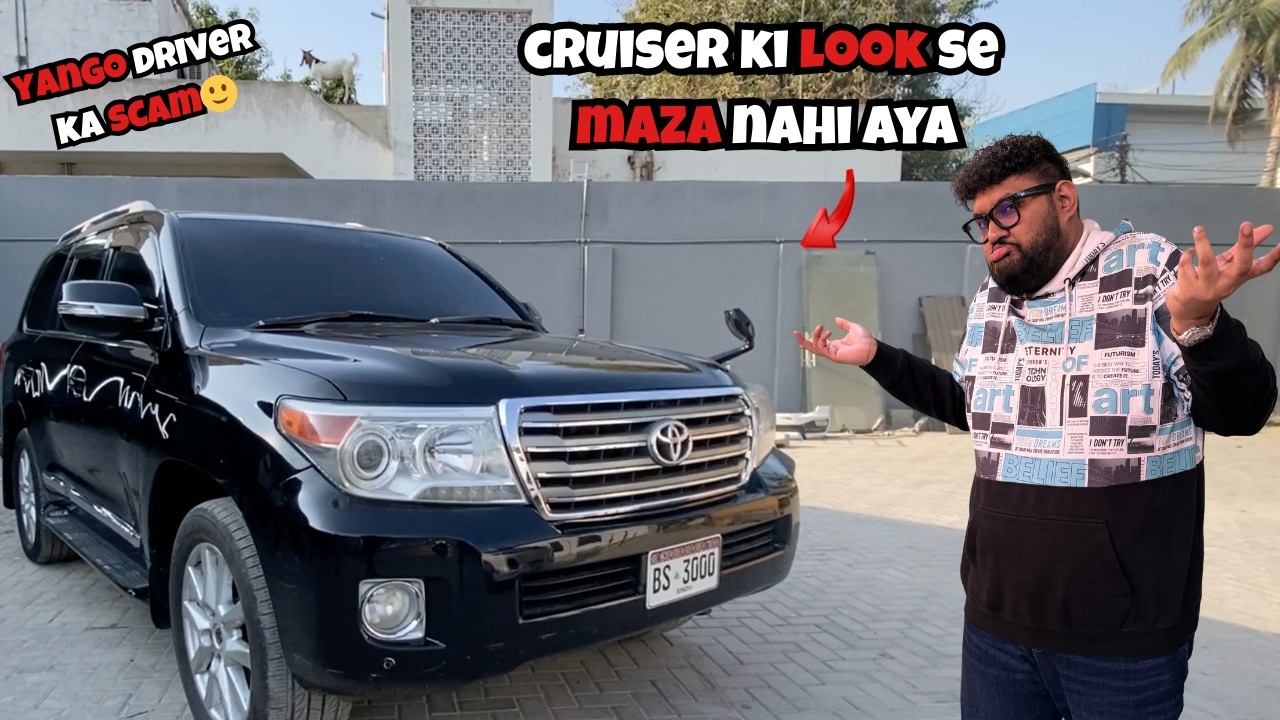 NOT SATISFIED WITN LAND CRUISERS NEW LOOK 😩