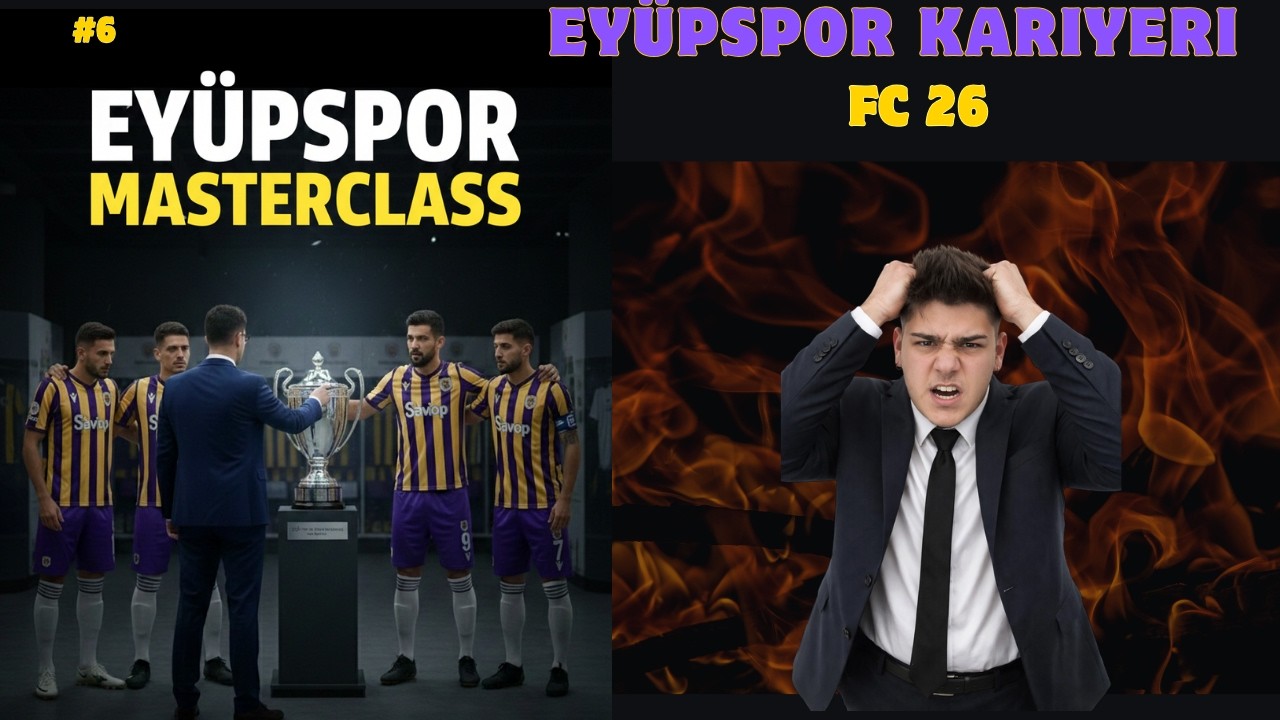 HOCA  ÇILDIRDI !!! // FC 26 EYÜP SPOR KARİYERİ // S2B3
