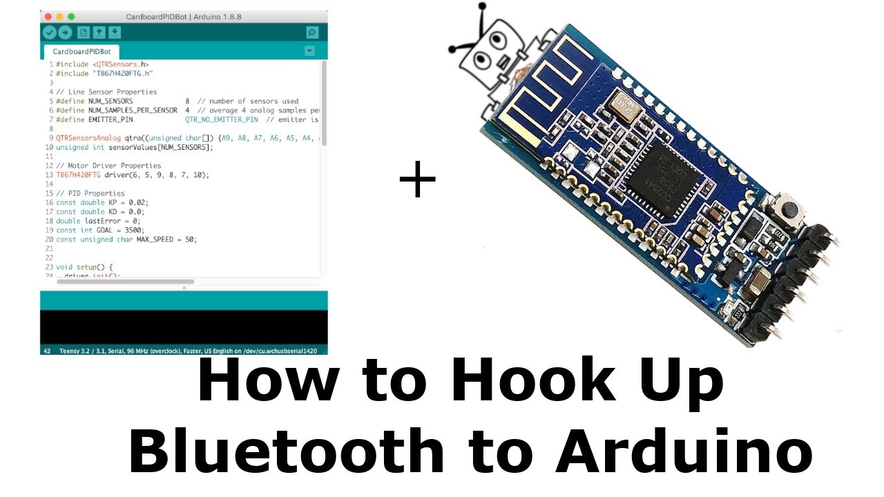 How to Hookup a Bluetooth Module to Arduino
