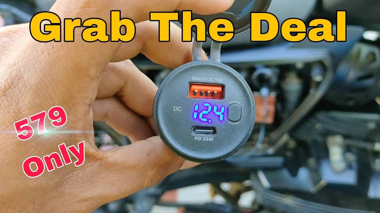 Mobile Charger: Best Deal at ₹579! Perfect for Bikes, Scooters, and Cars!