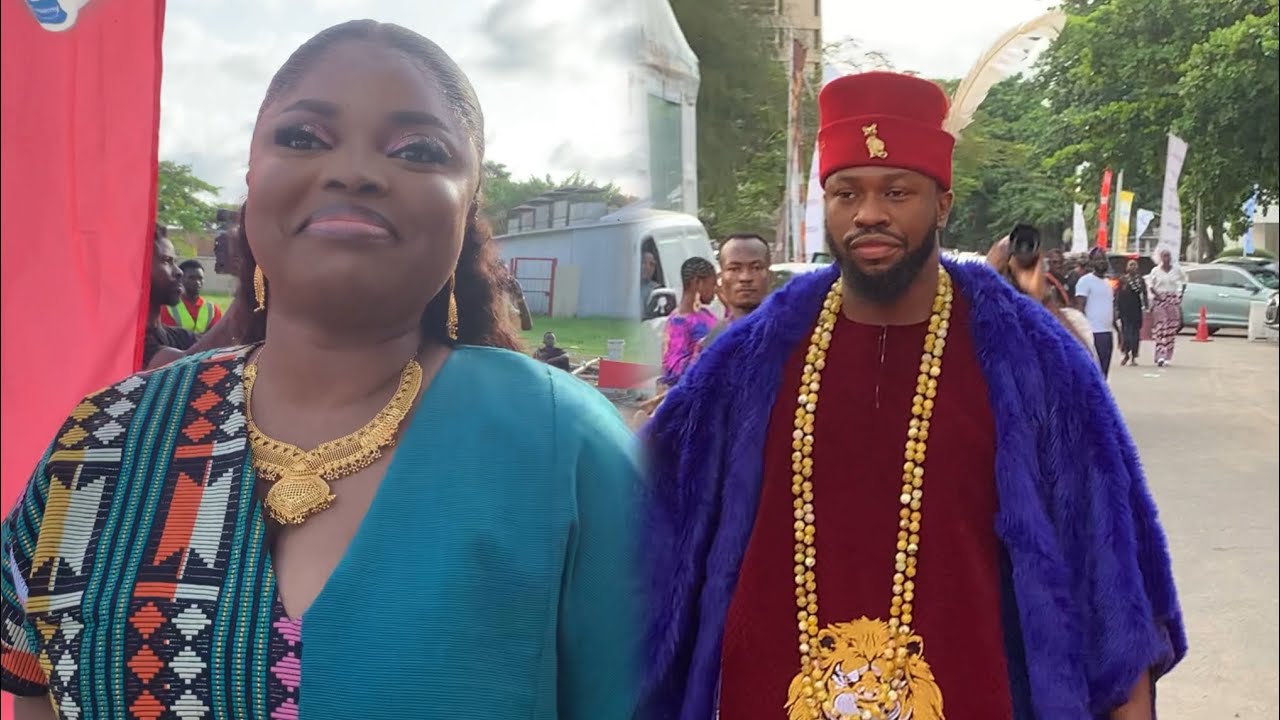 SEE HOW TOYO BABE & STAN EZE ARRIVES AT AMVCA CULTURAL NIGHT