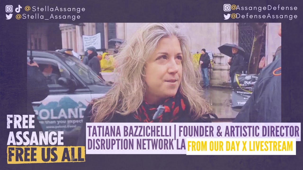 Tatiana Bazzichelli, Disruption Lab, from our Day X Livestream.