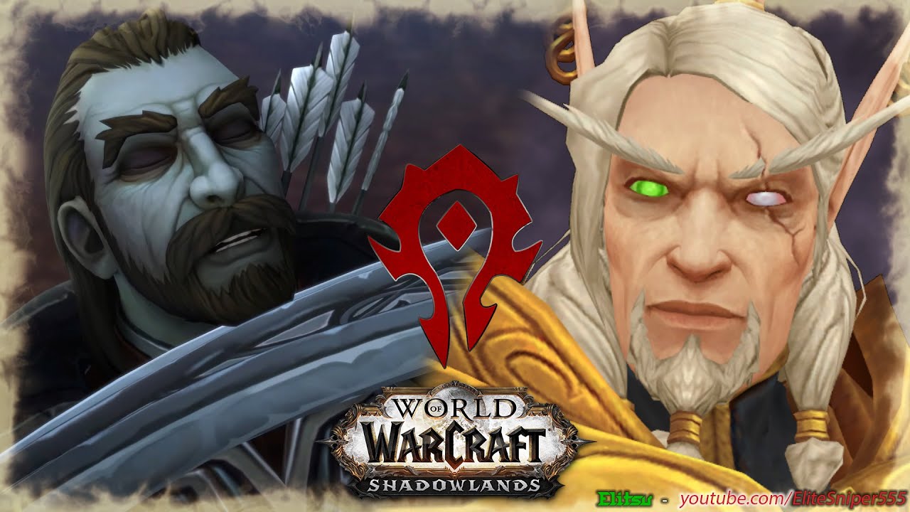 Reporting Nathanos's Death to Lor'themar - Horde 5 - Warcraft Shadowlands Pre-Expansion Patch