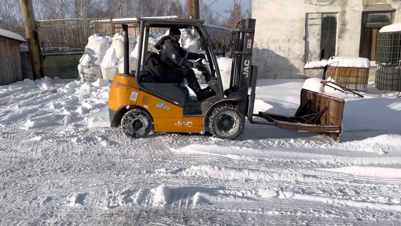 Лопата для вилочного Погрузчика, своими руками.