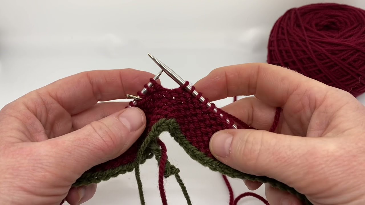 Без изнаночных петель в круге