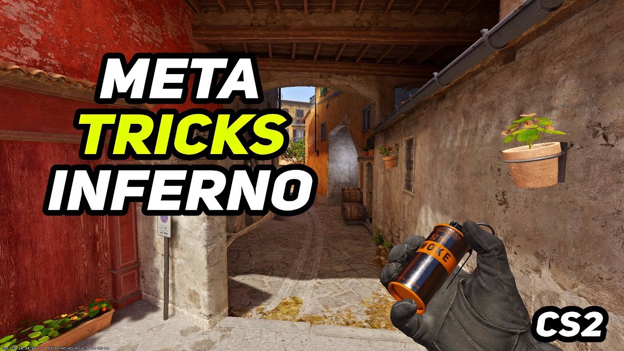 CS2 Inferno &mdash; обновлённые Smokes для меты 2025 года