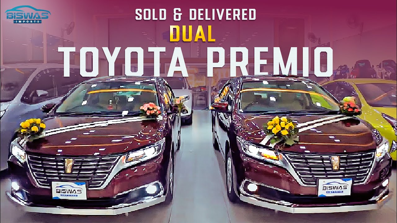 Identical Toyota Premio Delivered at The Same Hour | Biswas Imports 