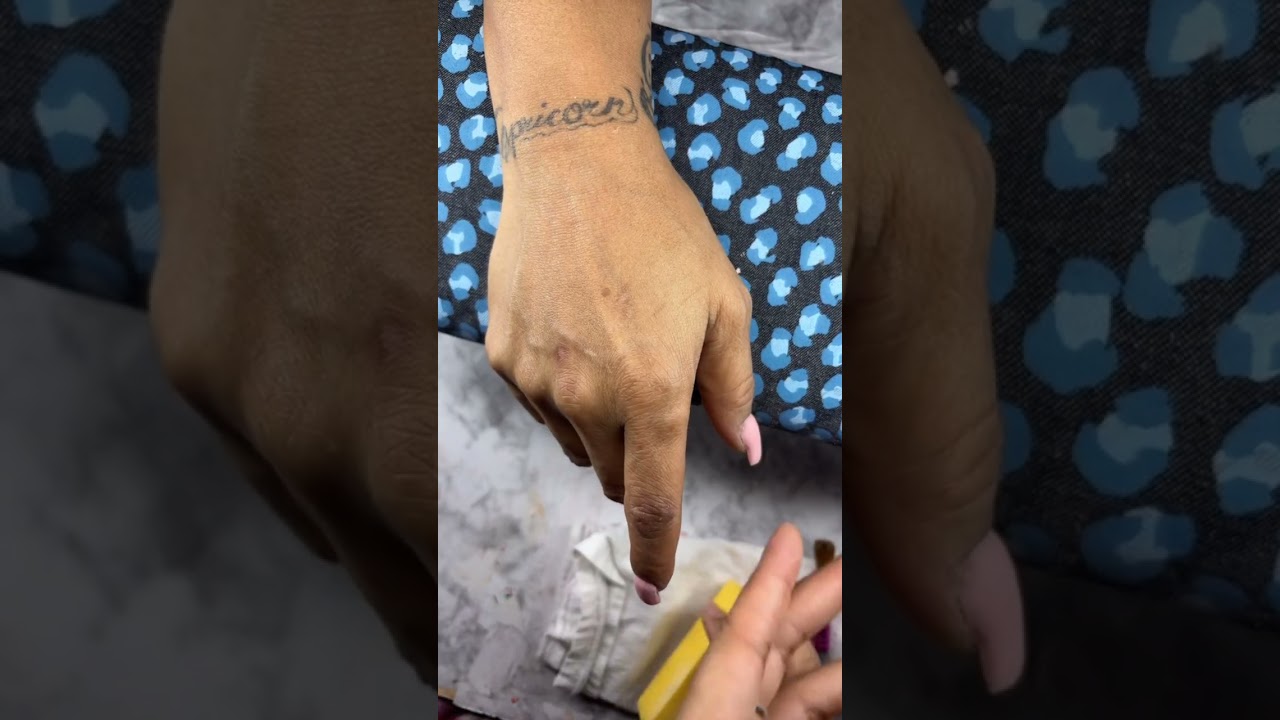 Nail tutorial how to get a perfect french #nailart #tutorial  #fy #explore #frenchtips 