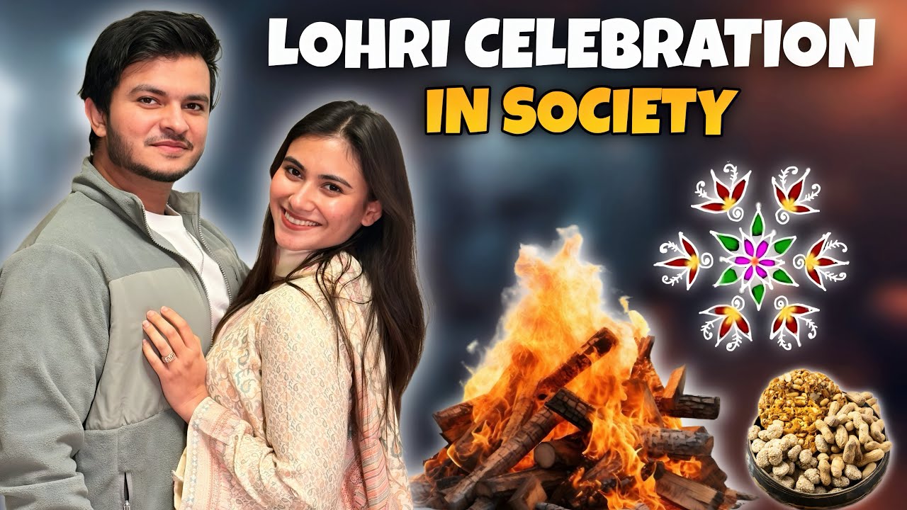 Lohri celebrations in our society 😍