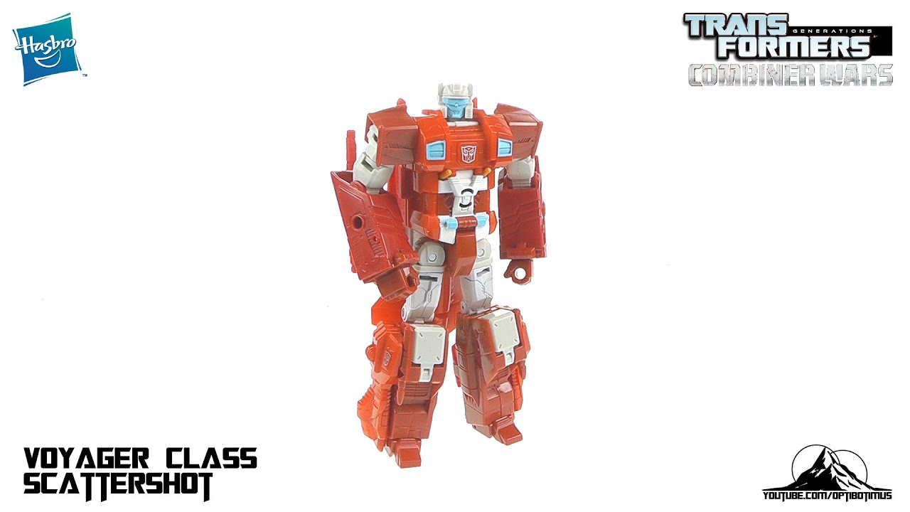 Transformers Combiner Wars Voyager Class Scattershot Video Review