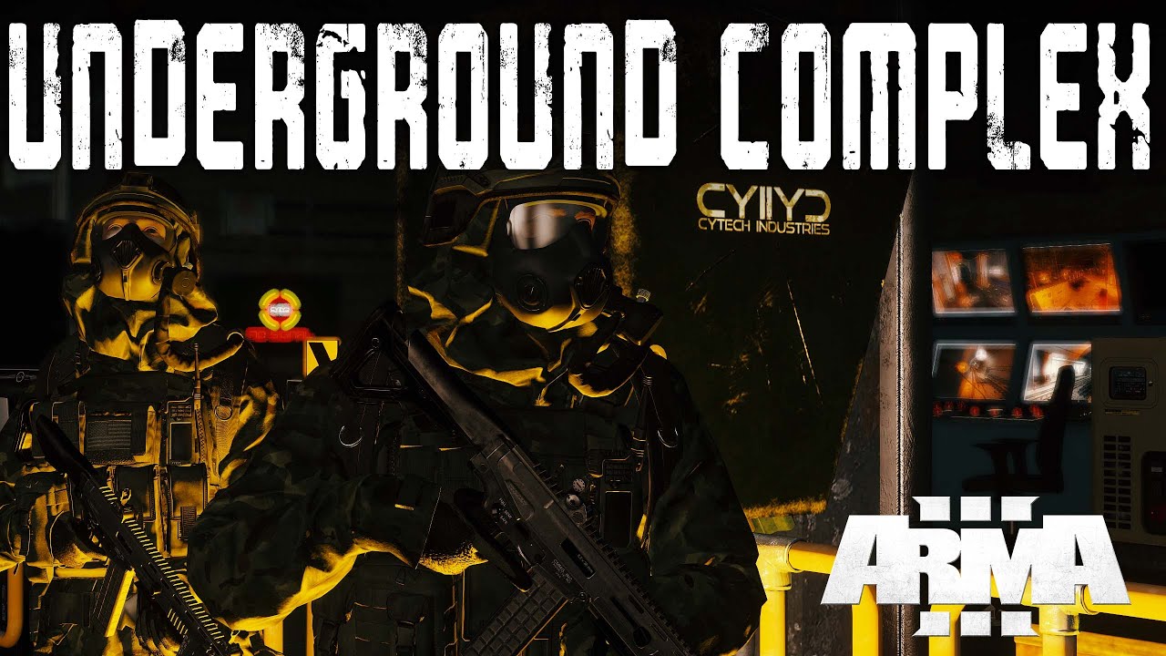 UNDERGROUND MAP In ARMA 3 | CYTECH INDUSTRIES (2K)