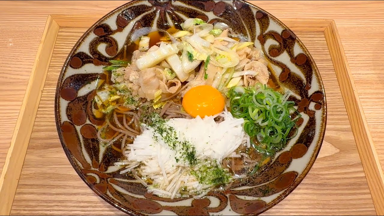 【美しが丘】「東京とろろそば」とろろ肉そば